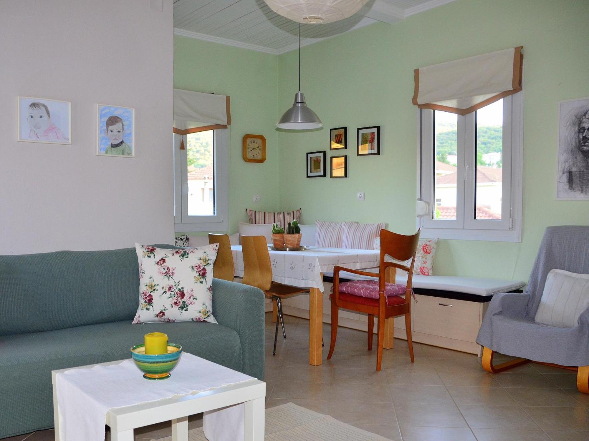 Family And Relaxing House In A Village Rodotopi Exterior photo
